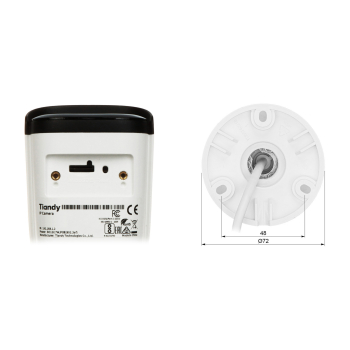 KAMERA IP TC-C32WS 3ERA-28 Color Maker / Lite Series 2 Mpx 2.8 mm TIANDY
